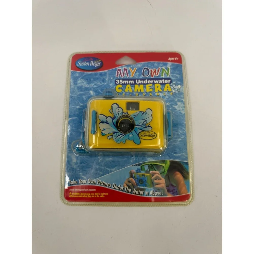 New SWIM WAYS MY‎ OWN 35mm Underwater Reusable Camera Sealed